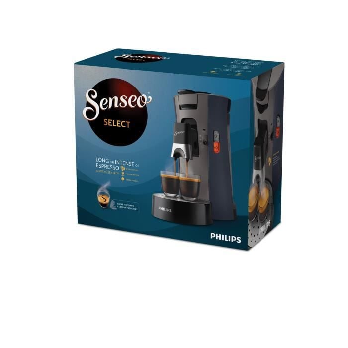 Máquina de Café PHILIPS Senseo Select Csa240 / 71 Azul