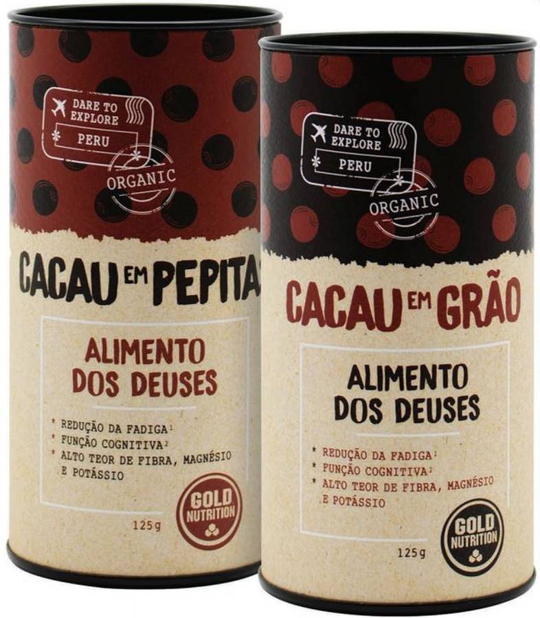 Gold Nutrition Cacao superalimentos pepitas 1 unidad 125