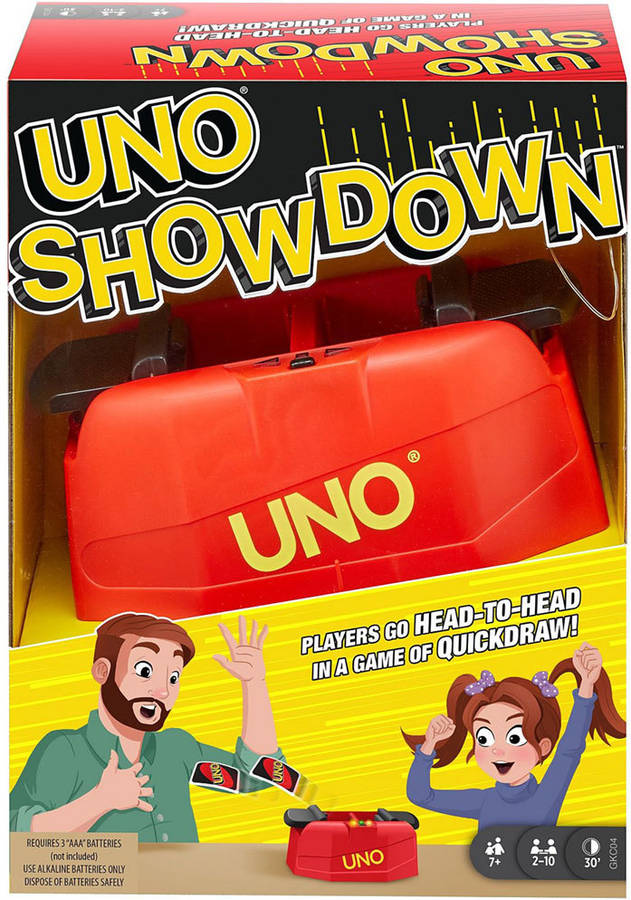 Juego de Cartas MATTEL Uno Showdown (Edad Mínima: 7 Años - Dificultad: Baja)