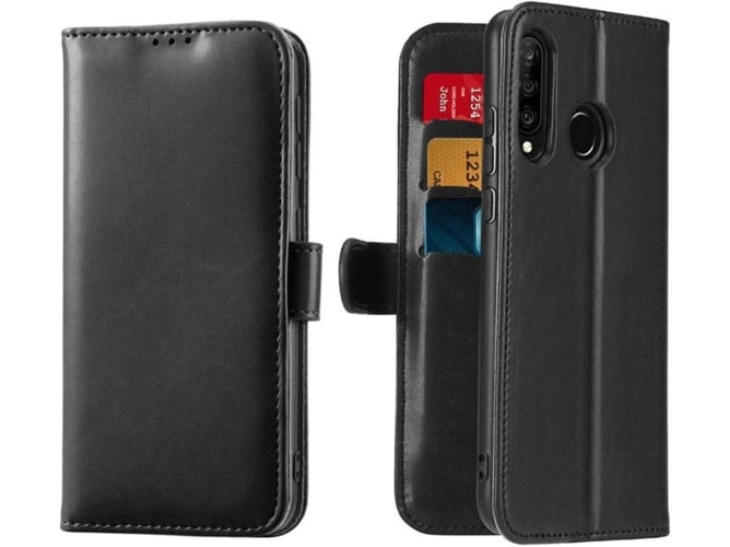 Funda Huawei P30 Lite DUX DUCIS Kado Bookwallet Negro