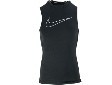 Camiseta Interior de Hombre NIKE Dri Fit Tight Negro (shoes//eu/2XL)