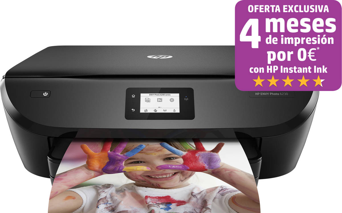 Impresora HP ENVY Photo 6230 (Multifunción - Inyección de Tinta - Wi-Fi - Instant Ink)