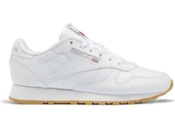 Zapatillas REEBOK Classic Leather Mujer (37 - Blanco)