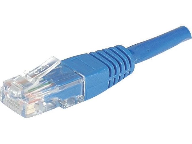 Cable de Red CONNECT (RJ45 - 15 cm - Azul)