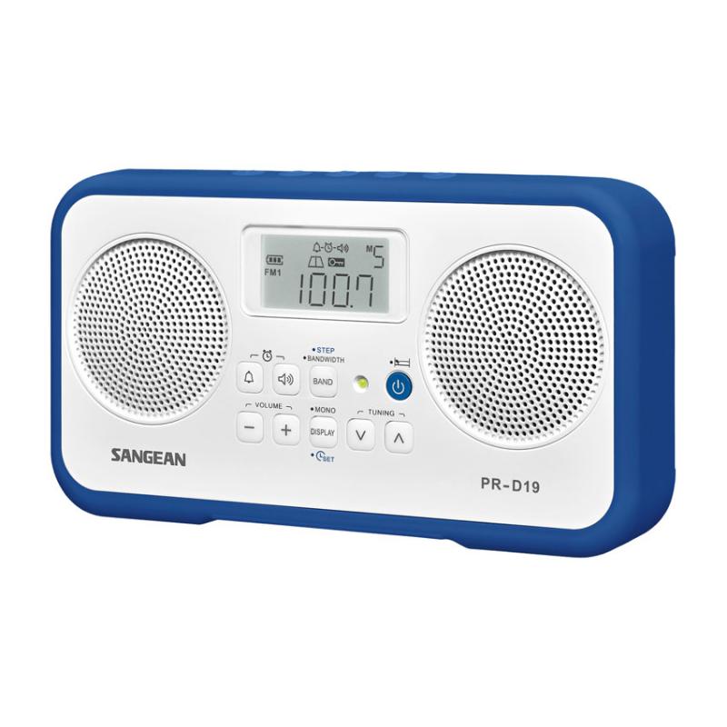 Radio de Mesa SANGEAN PR-D19 Azul Marino