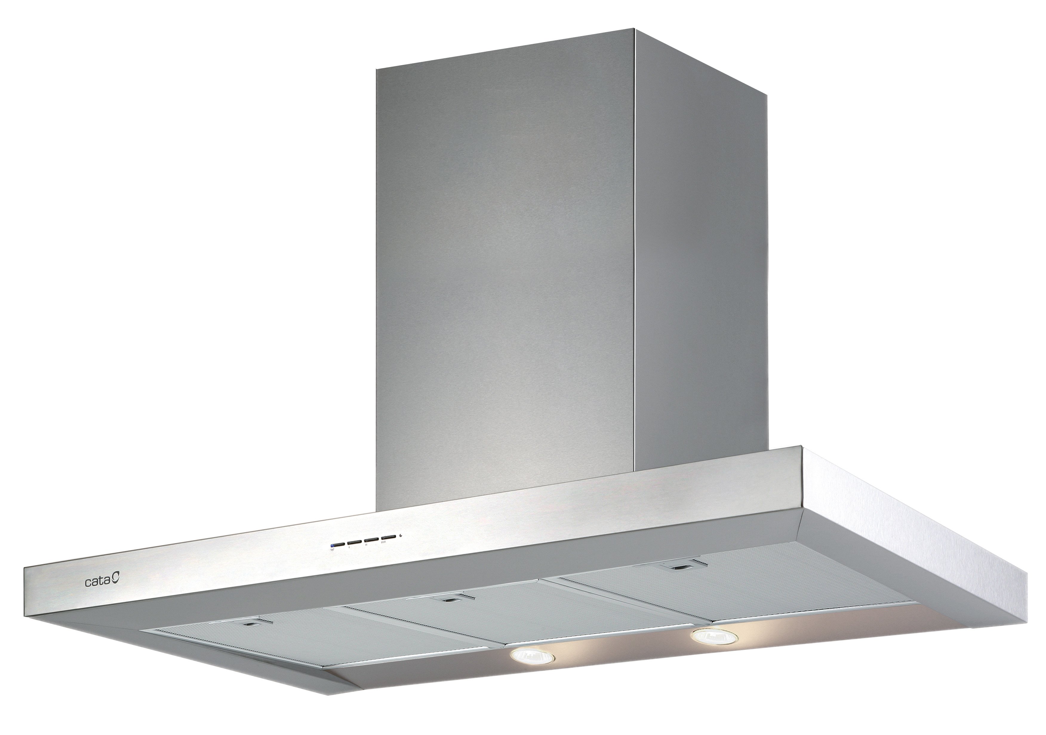 Campana de Isla CATA Sygma 900 Bk (645 m3/h - 90 cm - Inox)