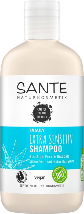 Champú Líquido SANTE Familia Extra Sensible Aloe Vera Y Bisabolol (250 ml)