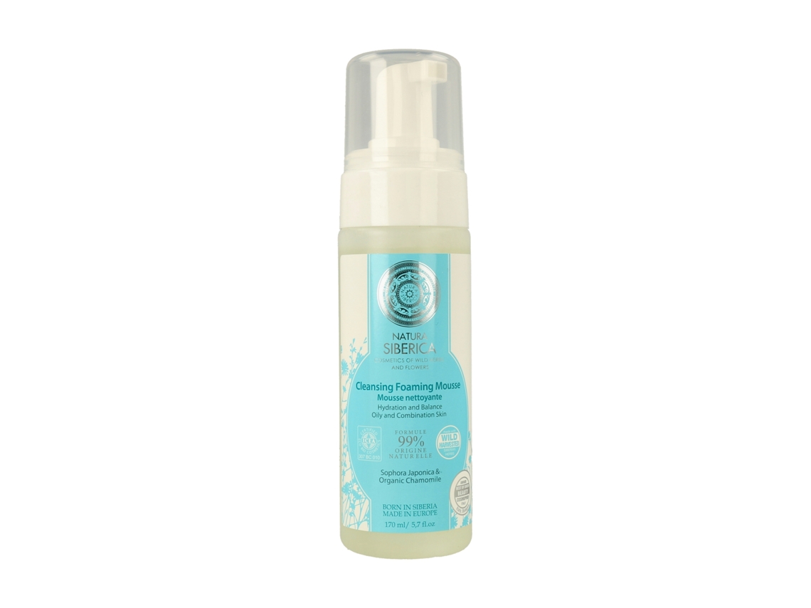 Espuma de Limpieza NATURA SIBERICA Hidratación (170 ml)