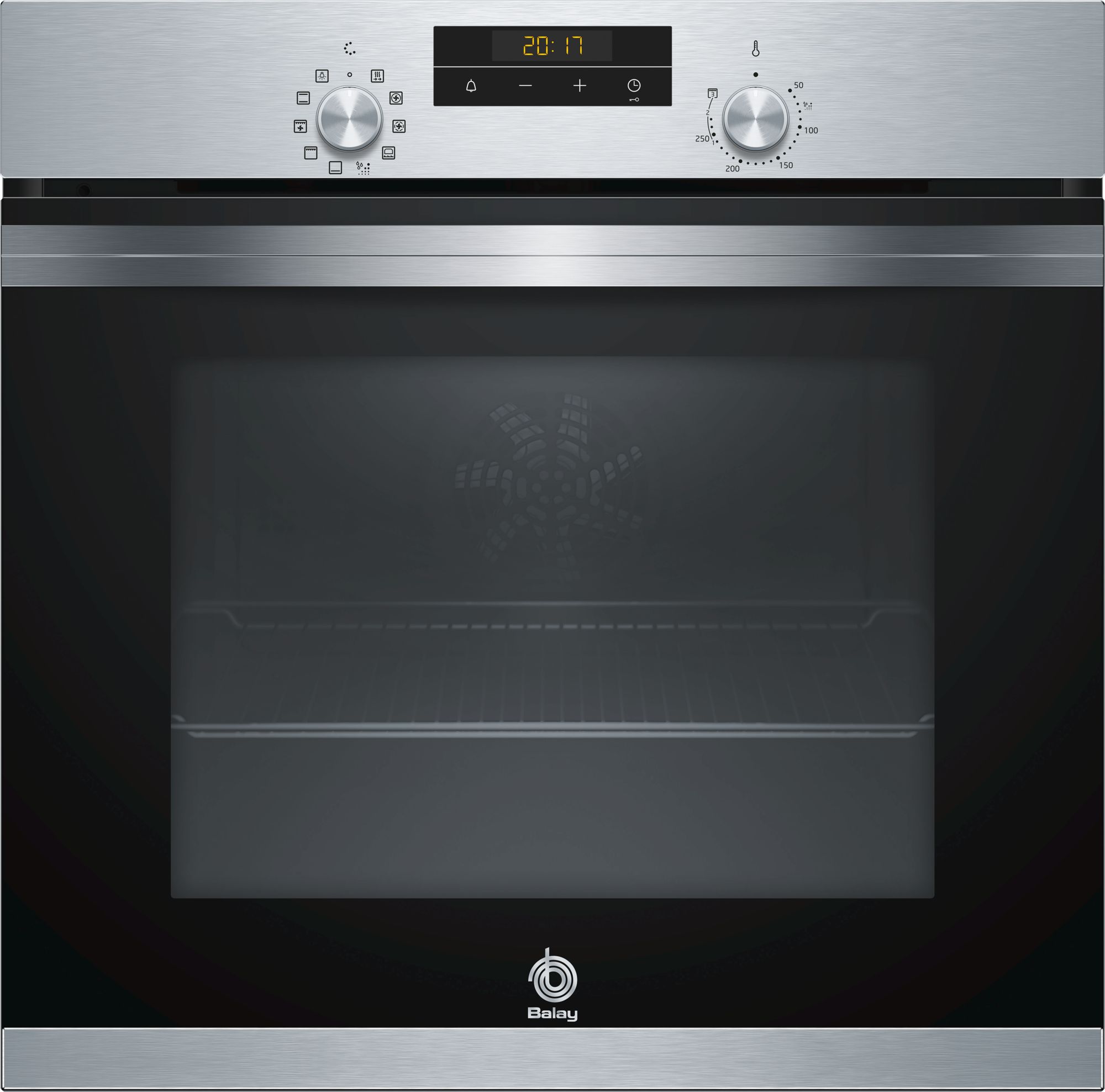 Horno BALAY 3HB4330X0 (71 L - 59.4 cm - Hidrolítico - Inox)