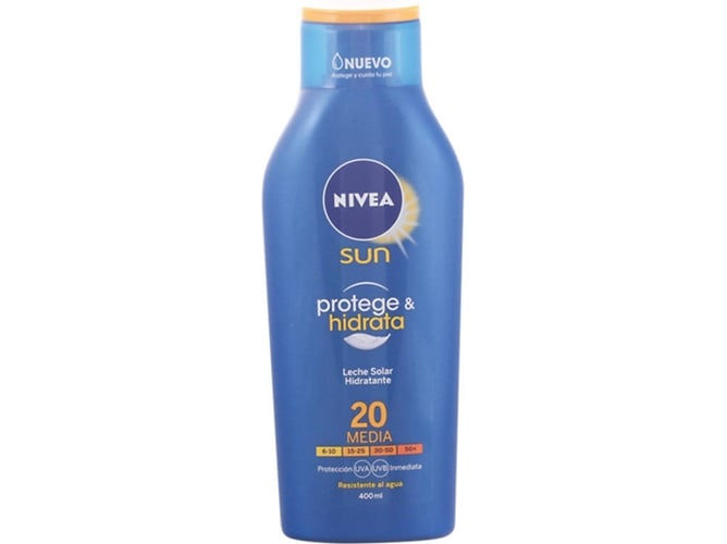 Nivea Sun Protege Hidrata Leche spf20 400ml