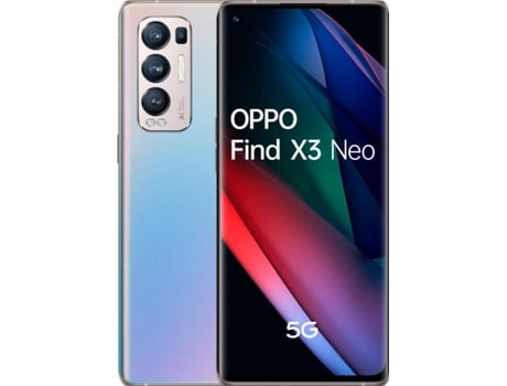 Smartphone OPPO Find X3 Neo (6.55'' - 12 GB - 256 GB - Plata)