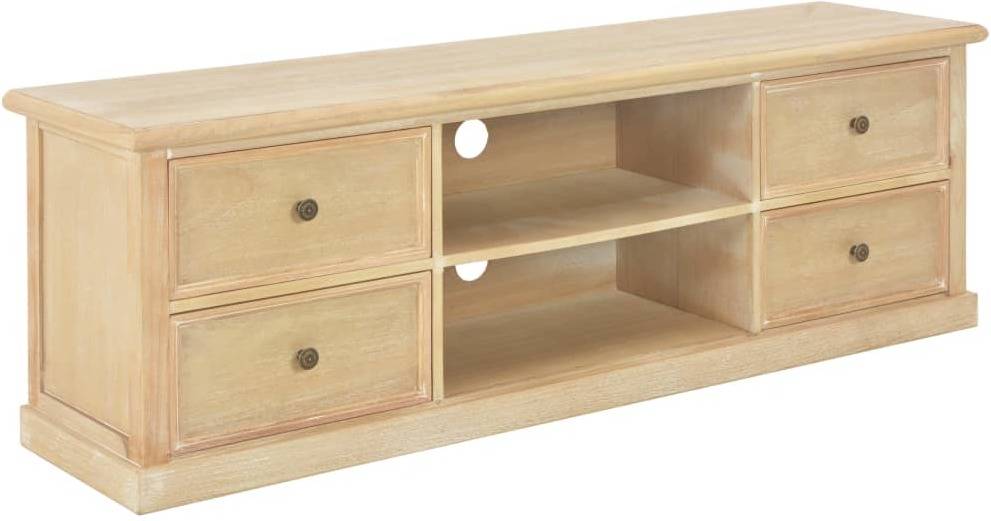 Mueble TV VIDAXL 249893 (120 x 30 x 40 cm - Madera - Marrón)