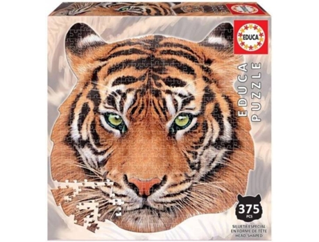 Puzzle Educa Borrasrostro animal tigre de bengala edad 12 anos 375