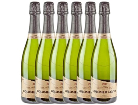 Espumante VINS I CAVES COLOMER Vins I Caves Colomer Costa Brut Nature Cava Reserva (0.75 L - 6 unidades)