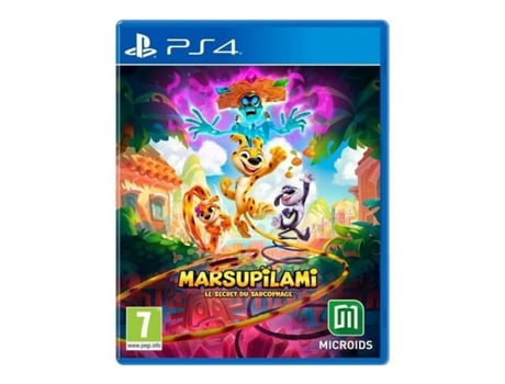 Juego PS4 Marsupilami hoobadventure: tropical edition