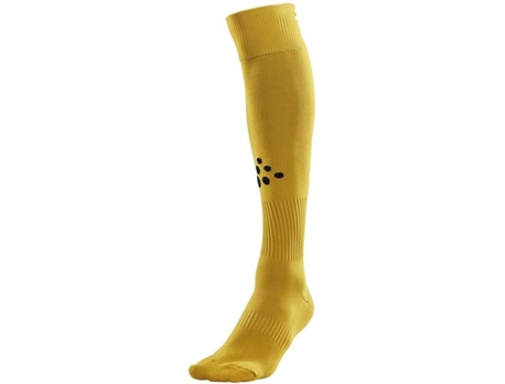 Calcetines para Hombre CRAFT Squad Solid Amarillo para Fútbol (EU 40 - 42)