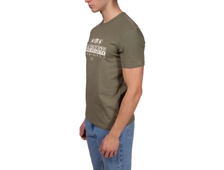 Camiseta de Hombre NAPAPIJRI Verde (S)