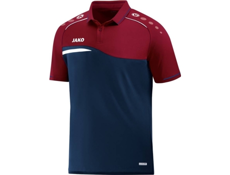 Polo para Hombre JAKO Competition 2.0 Azul, Rojo para Multideportes (13-14 años)