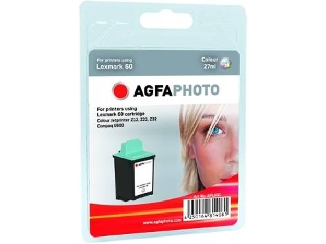 Cartuchos de tinta AGFAPHOTO APL60C