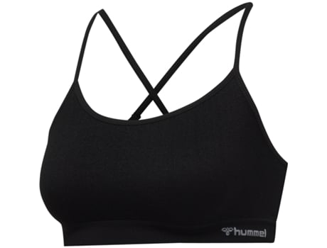 Sujetador Deportivo para Mujer HUMMEL (XS - Negro)