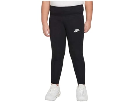 Leggings de Niña para Deporte NIKE Negro (XS)