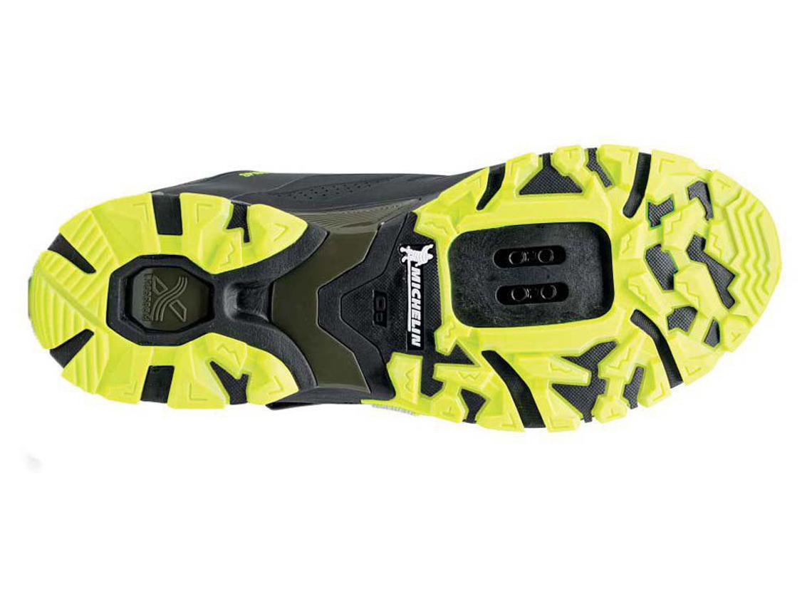 Zapatillas Northwave Spider 3 negro-amarillo fluo Mtb hombre