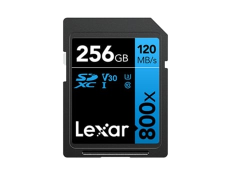 Lexar 800x 256 GB SDXC UHS-I Clase 10