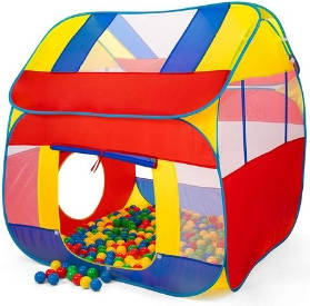 Kiduku® Tienda De juegos infantil 300 piscina carpa tela para niños pop up bolsa transportar d6011 200