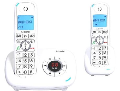 Teléfono Fijo ALCATEL XL 585 Blanco