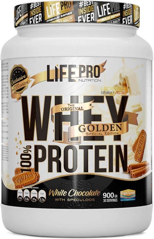 Complemento Alimentar LIFE PRO NUTRITION Whey Gourmet Editionr (900 g)