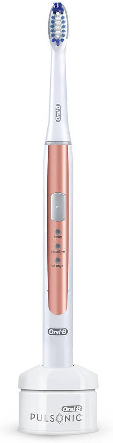 Cepillo de Dientes Eléctrico ORAL-B Slim 1100 Rosa Dorado (27.000 rpm)