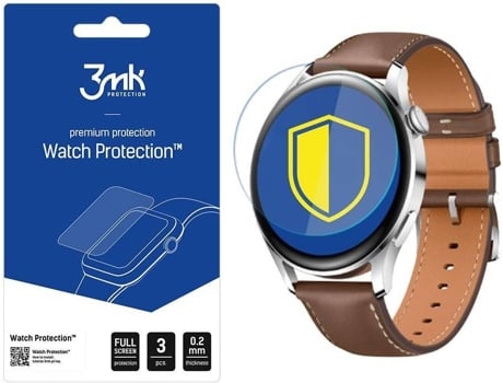 Protector Cristal Templado Huawei Watch 3 3MK Flexible