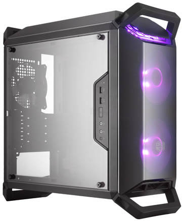 Caja PC COOLER MASTER Q300P (Mini ITX Tower - Negro)