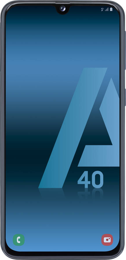 Smartphone SAMSUNG Galaxy A40 (5.9'' - 4 GB - 64 GB - negro)