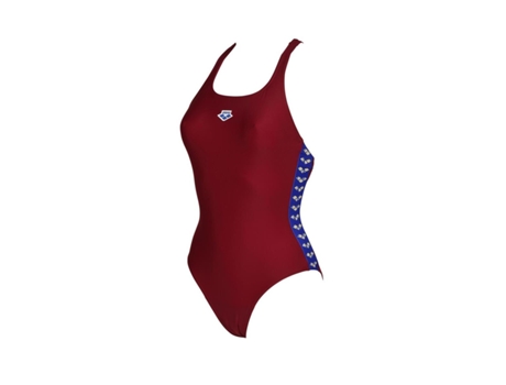 Bañador de Mujer para Natación ARENA Pieza Icons Racer Rojo (36)