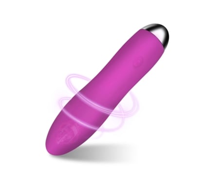 Bullet Vibrador con 7 Modos de Vibración para Mujer (Morado) VEANXIN