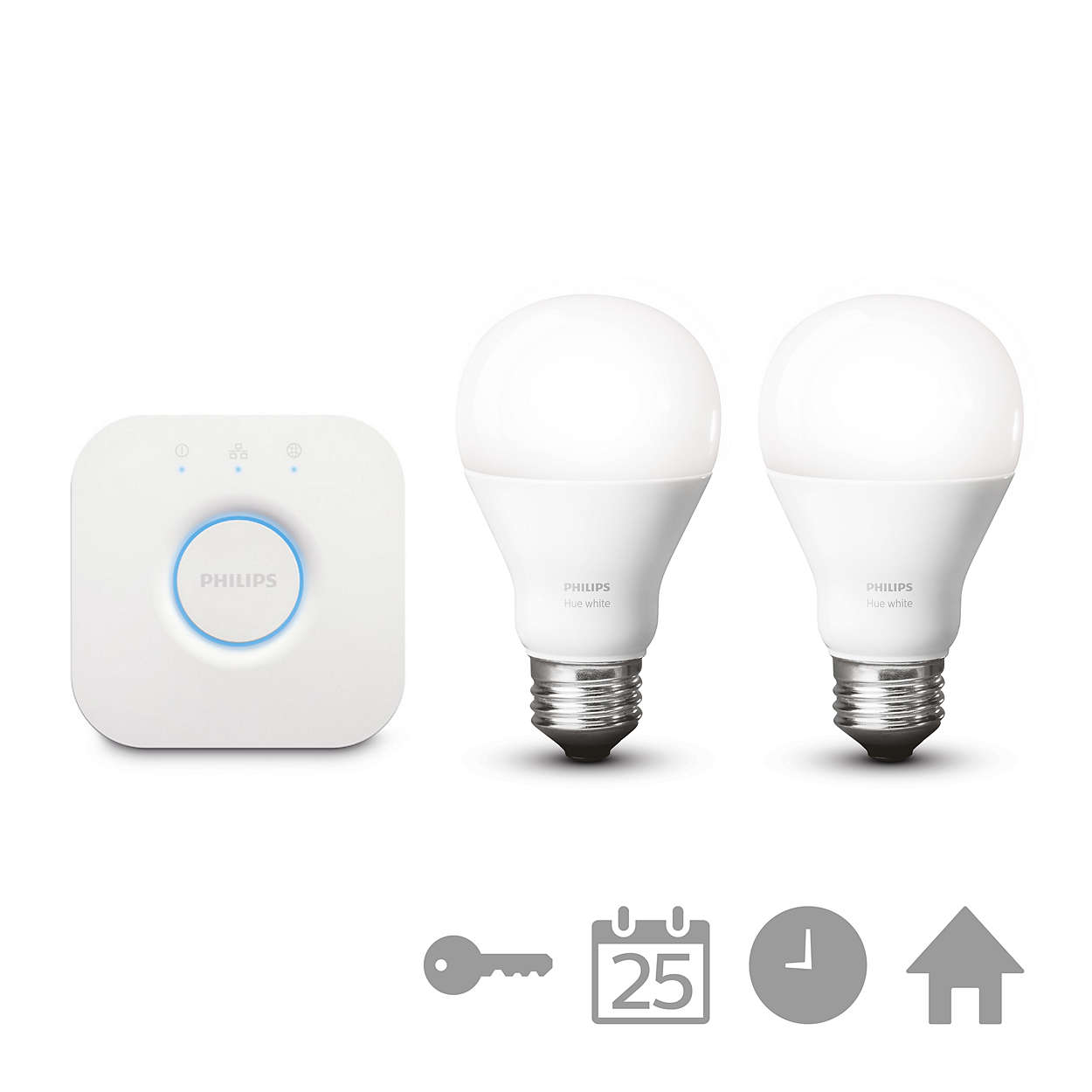 Kit 2 Bombillas PHILIPS HUE A60 E27