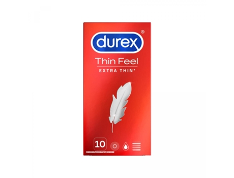 Preservativos Thin Feel ultra finos de Durex 10 unidades DUREX