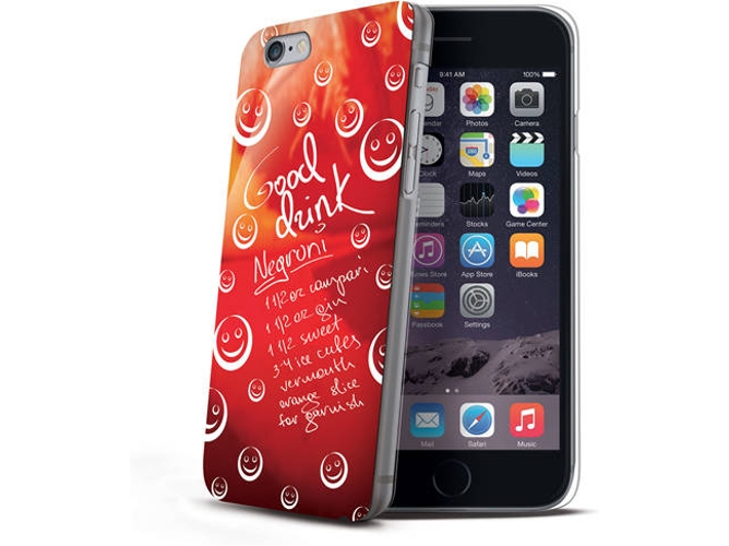 Funda iPhone 6 CELLY CDCOVIPH6NE Rojo