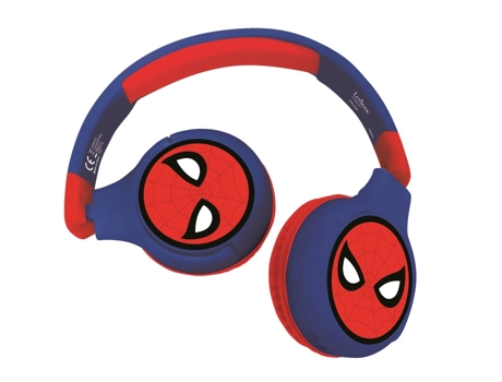 Auriculares inalámbricos BT confort para niños - Spider Man