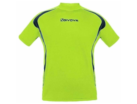 Camiseta de Hombre para Running GIVOVA Amarillo (L)