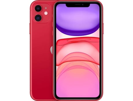 iPhone 11 APPLE (6.1'' - 64 GB - Rojo)