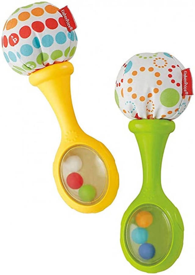 Juego Educativo FISHER PRICE Maracas (Edad Mínima: 3 Meses - 13,4 x 5,1 x 20,3 cm)