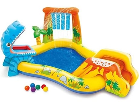 Centro de Juegos Hinchable Dinosaurio INTEX 57444NP (249 x 191 x 109 cm -272 litros)