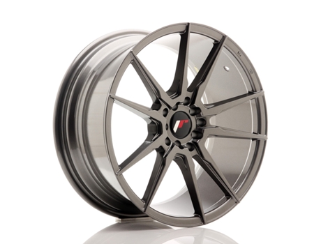 Llanta Japan Racing Jr21 18X8,5 Et 35 5X100 5X120 Cb 74,1 Gris