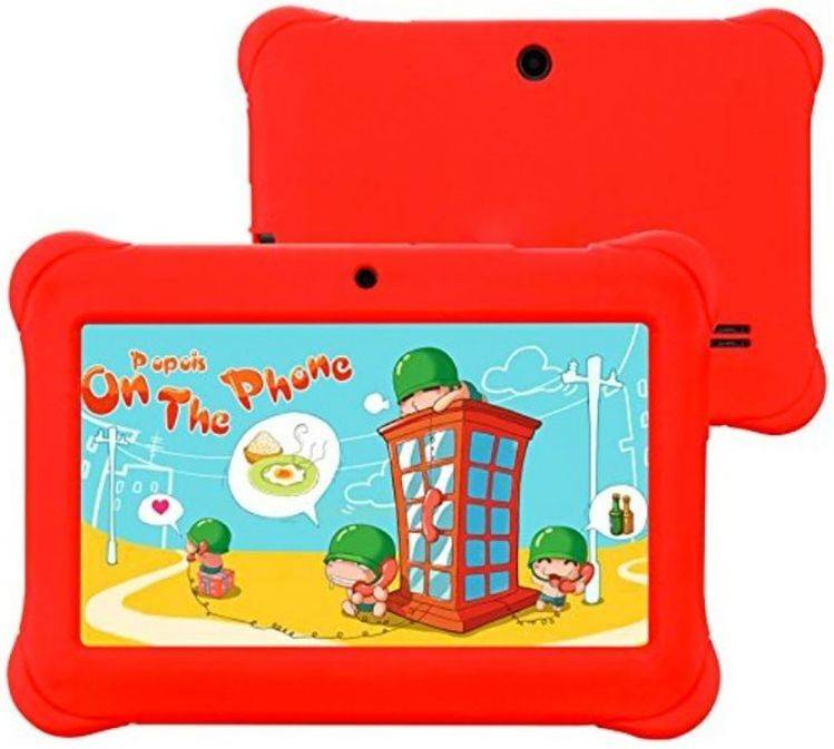 Tablet Infantil Q88 (7'' - 8 GB - 1 GB RAM - Wi-Fi - Rojo)