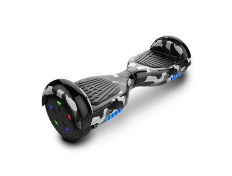 Hoverboard HITWAY 6.5'' Led Light Bluetooth Speaker Camuflaje