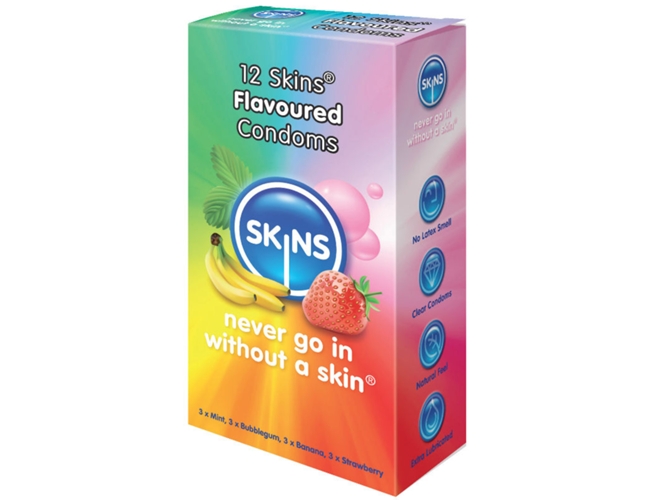 Preservativos SKINS Varios (12 un)