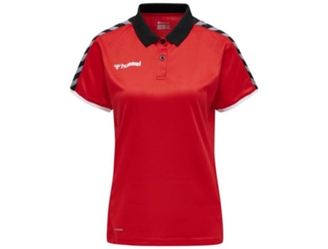 Polo de Mujer para Fútbol HUMMEL Authentic Functional Rojo (XS)