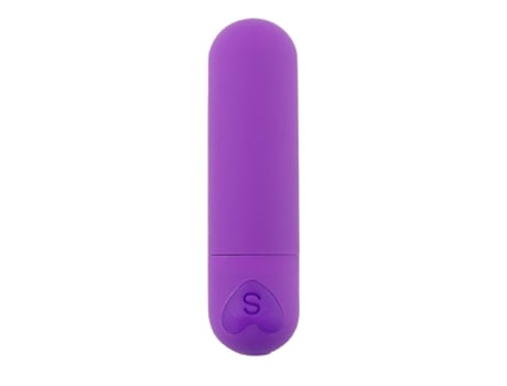 Vibrador mini bala de 10 velocidades para mujer (Morado) VEANXIN